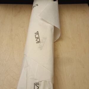 Tumi Replacement Strap Black Leather & Nylon for Cross Body Bags NEW IN …